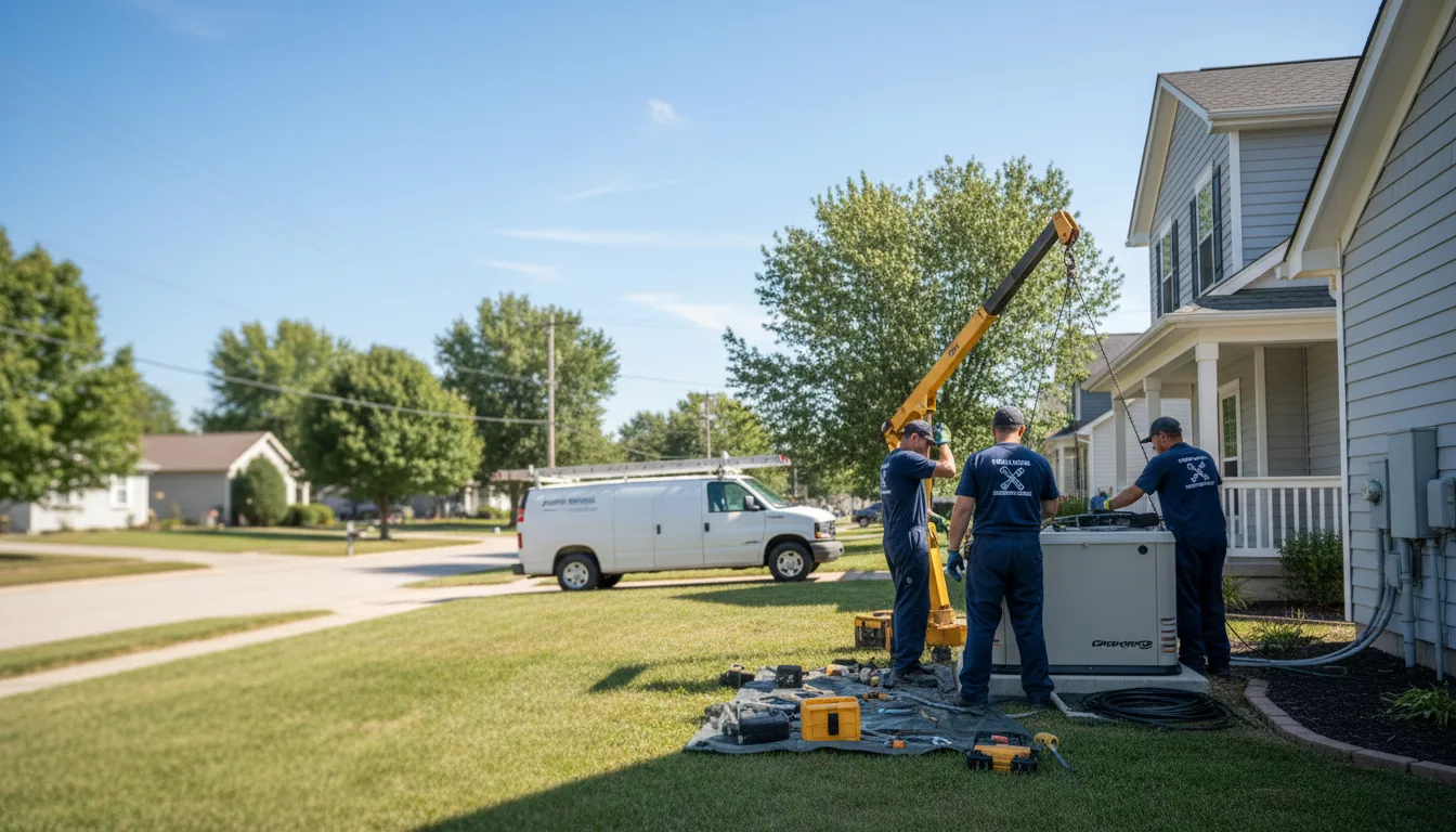 Generator Installation in Monticello, IL near me